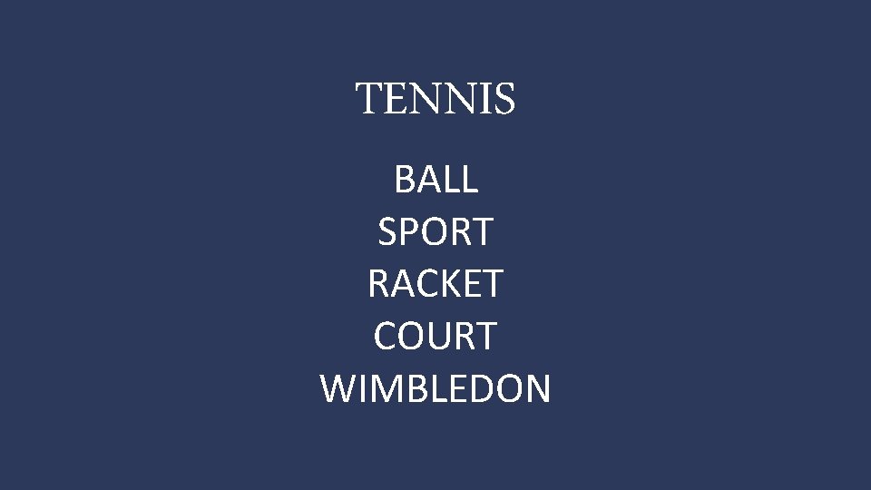 TENNIS BALL SPORT RACKET COURT WIMBLEDON 