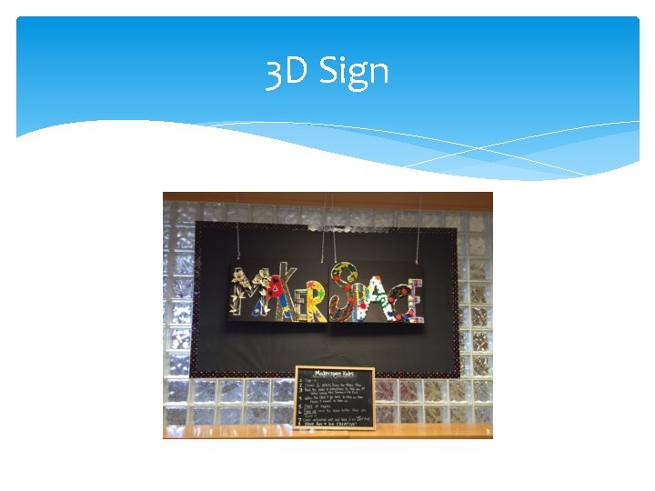 3 D Sign 