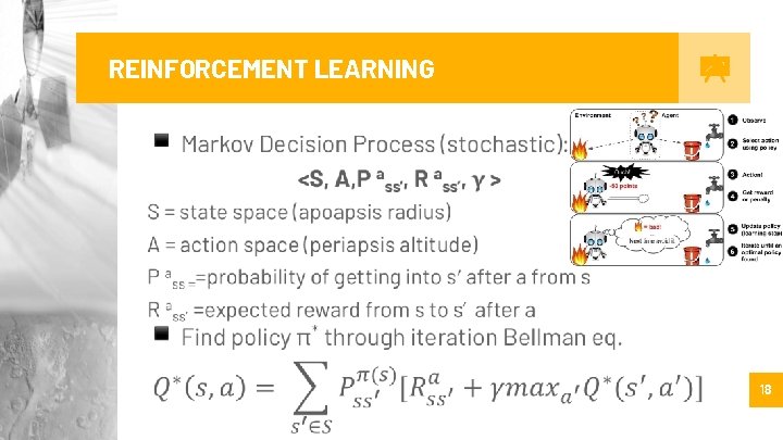 REINFORCEMENT LEARNING 18 