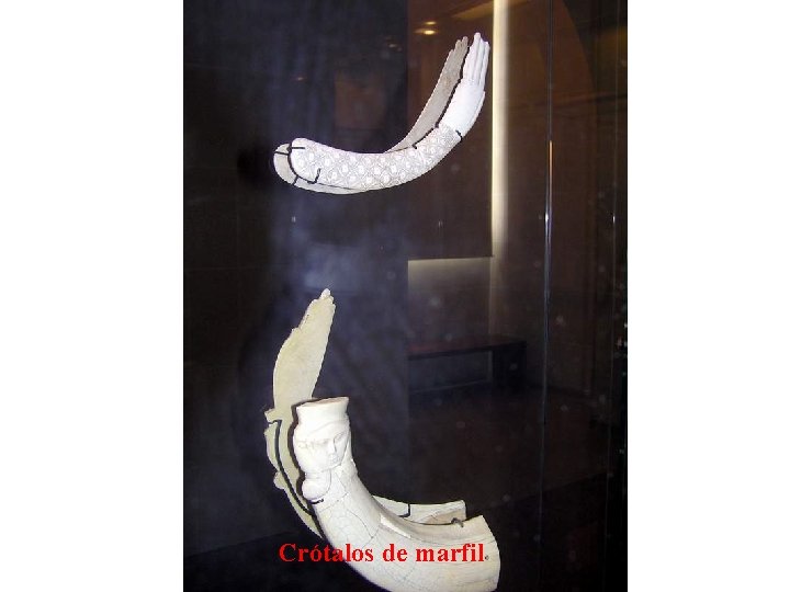 Crótalos de marfil 