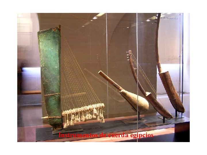 Instrumentos de cuerda egipcios 