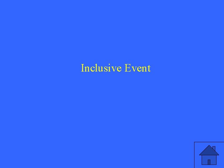 Inclusive Event 