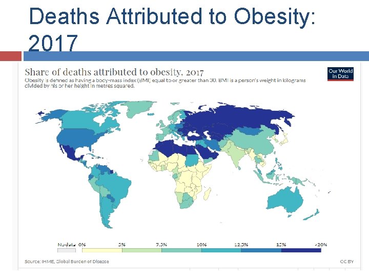 Deaths Attributed to Obesity: 2017 