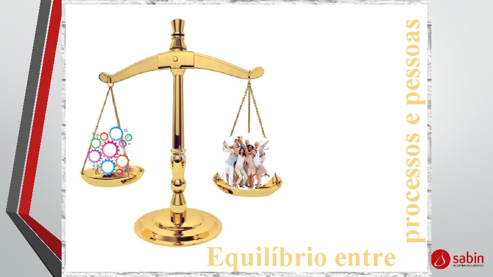 processos e pessoas Equilíbrio entre 