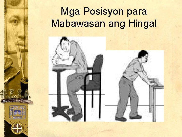 Mga Posisyon para Mabawasan ang Hingal 