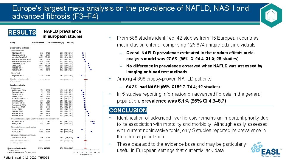 Europe's largest meta-analysis on the prevalence of NAFLD, NASH and advanced fibrosis (F 3–F