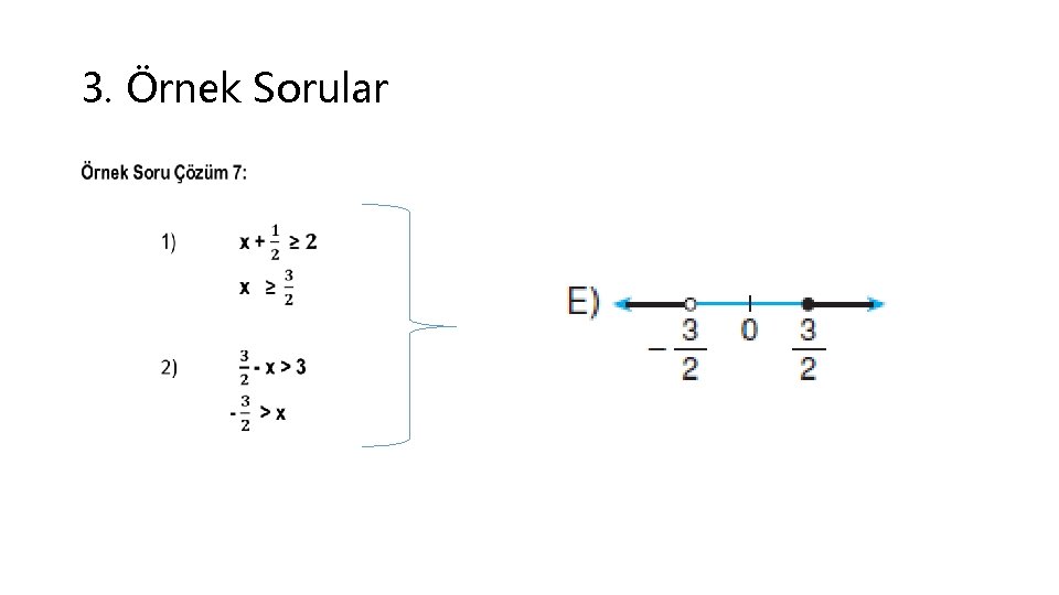 3. Örnek Sorular • 