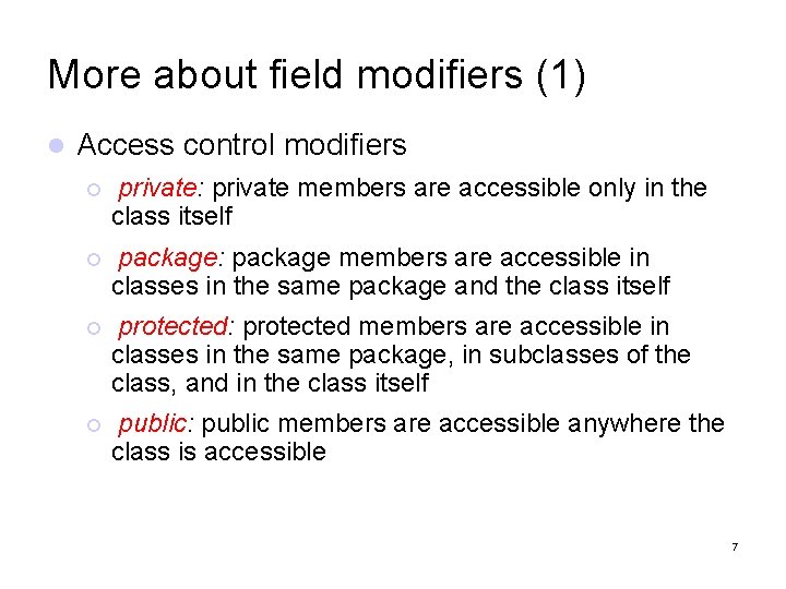 Lecture 2 Object Oriented Programming 1 Procedural vs