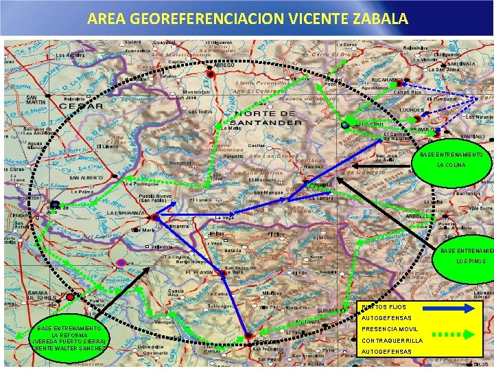 AREA GEOREFERENCIACION VICENTE ZABALA BASE ENTRENAMIENTO LA COLINA BASE ENTRENAMIEN LOS PINOS PUNTOS FIJOS AREA GEOREFERENCIACION VICENTE ZABALA BASE ENTRENAMIENTO LA COLINA BASE ENTRENAMIEN LOS PINOS PUNTOS FIJOS