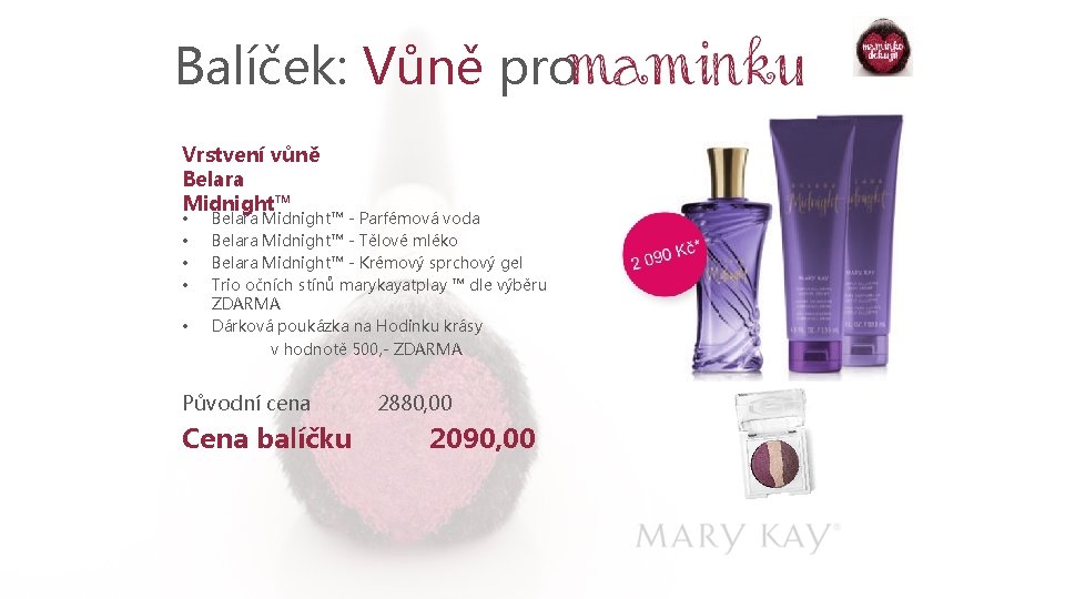 Balíček: Vůně pro Vrstvení vůně Belara Midnight™ • • • Belara Midnight™ - Parfémová