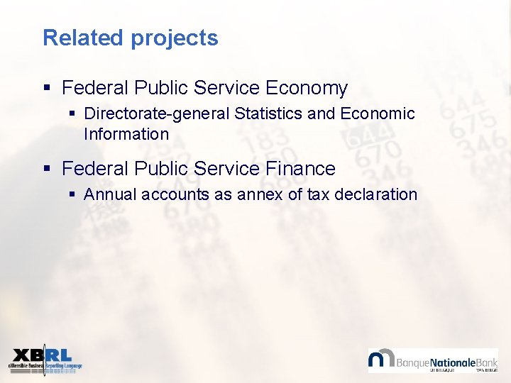 Related projects § Federal Public Service Economy § Directorate-general Statistics and Economic Information §