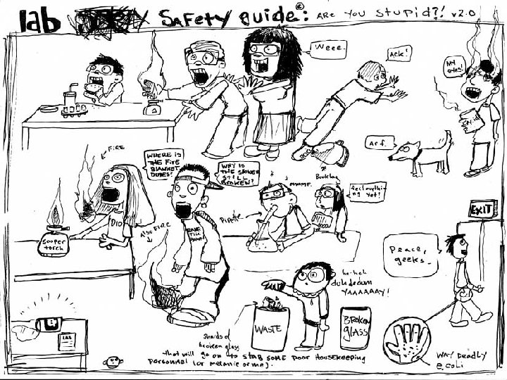 Laboratory safety picture 