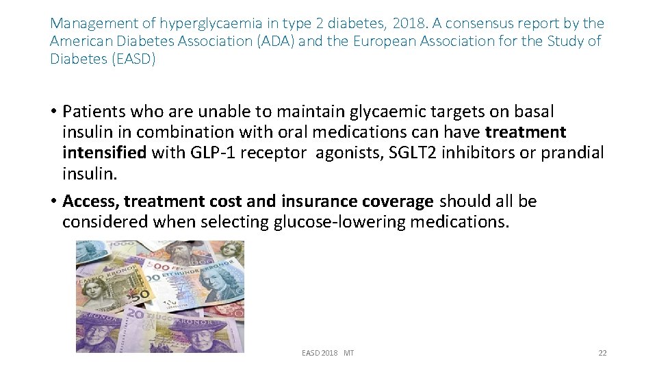 Management of hyperglycaemia in type 2 diabetes, 2018. A consensus report by the American