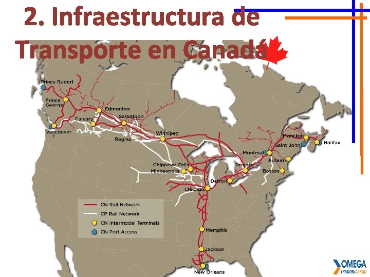 2. Infraestructura de Transporte en Canadá 