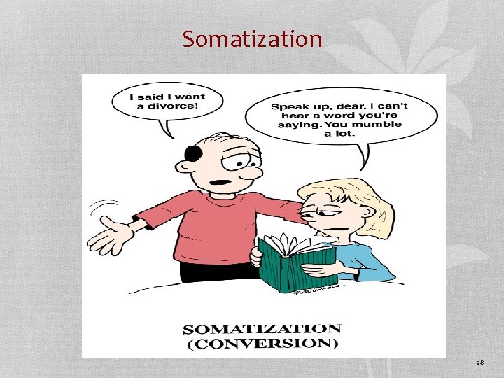 Somatization 28 