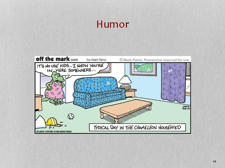 Humor 29 