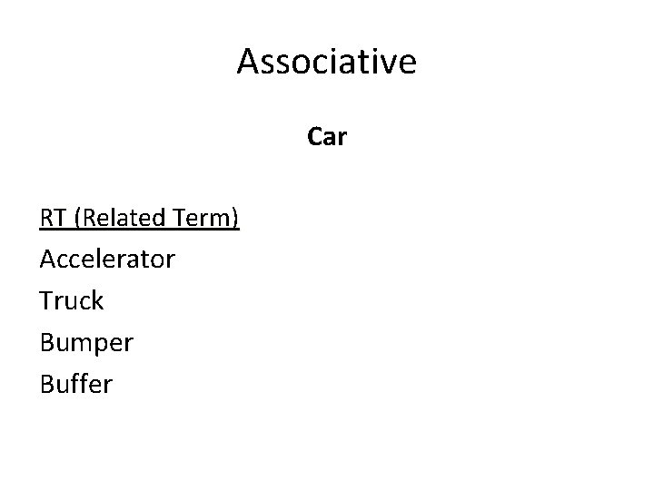 Associative Car RT (Related Term) Accelerator Truck Bumper Buffer 