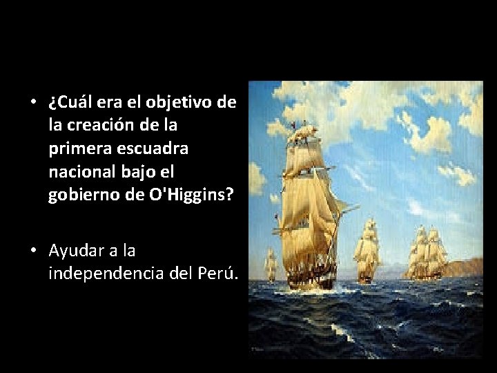  • ¿Cuál era el objetivo de la creación de la primera escuadra nacional