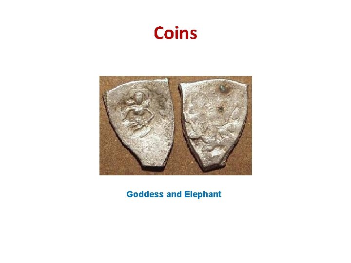 Coins Goddess and Elephant 