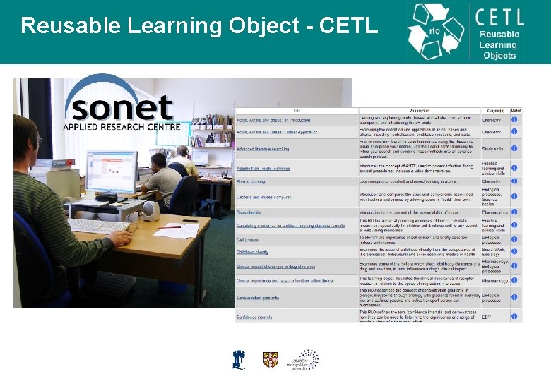 Reusable Learning Object - CETL 