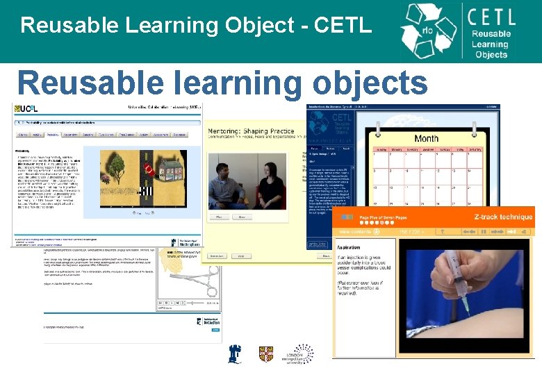 Reusable Learning Object - CETL Reusable learning objects 