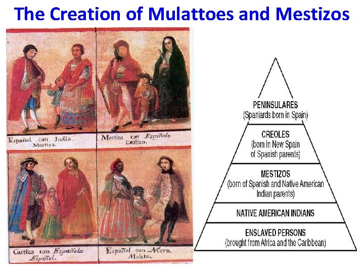 The Creation of Mulattoes and Mestizos 