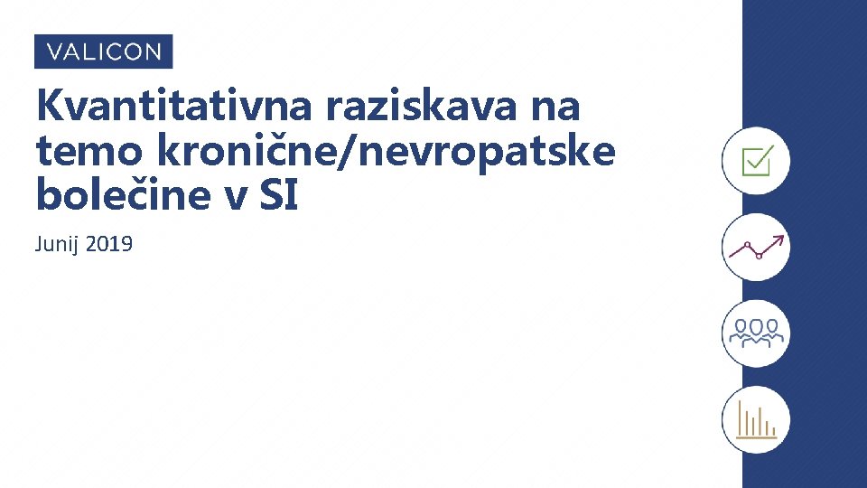 Kvantitativna raziskava na temo kronične/nevropatske bolečine v SI Junij 2019 