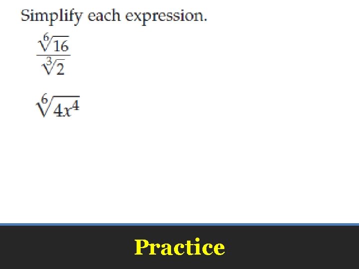 Practice 