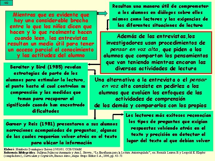 4/9 Mientras que es evidente que hay una considerable brecha entre lo que los