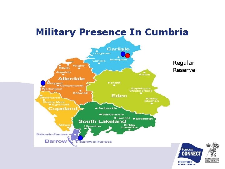 Military Presence In Cumbria Regular Reserve 