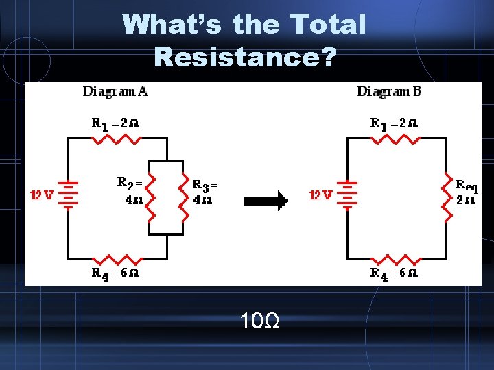 What’s the Total Resistance? 10Ω 