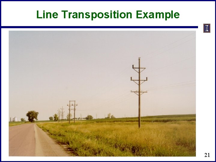 Line Transposition Example 21 