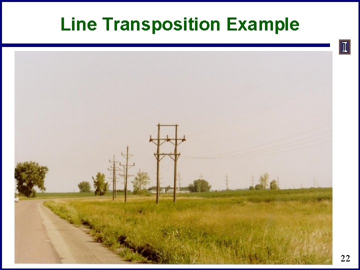Line Transposition Example 22 