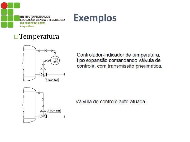 Exemplos � Temperatura 