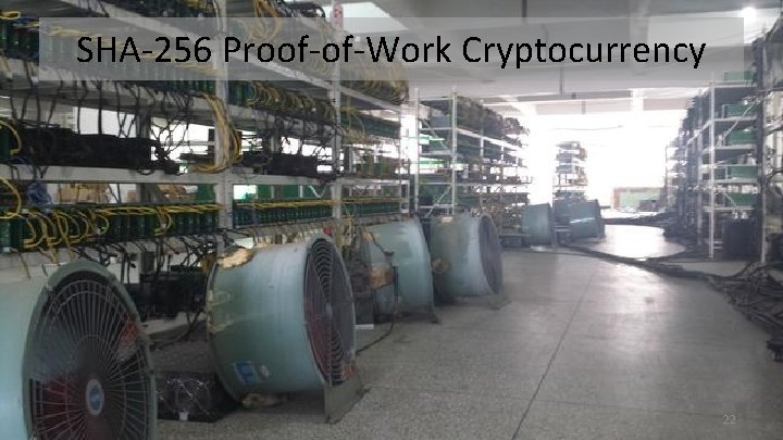 SHA-256 Proof-of-Work Cryptocurrency 22 