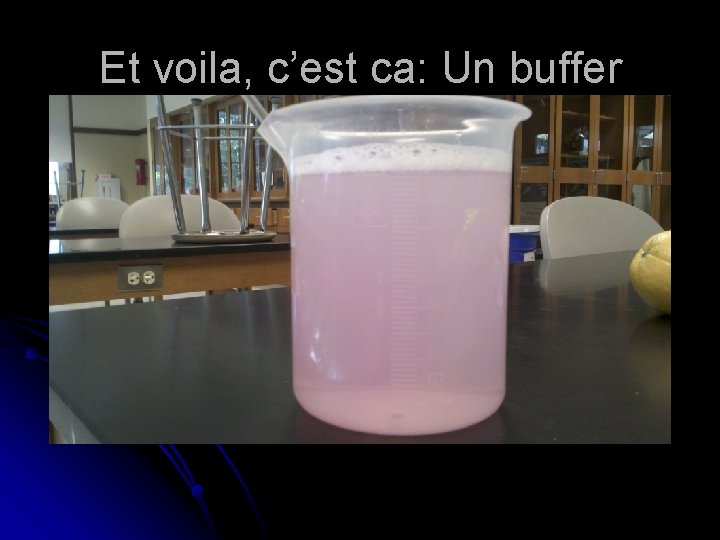 Et voila, c’est ca: Un buffer 