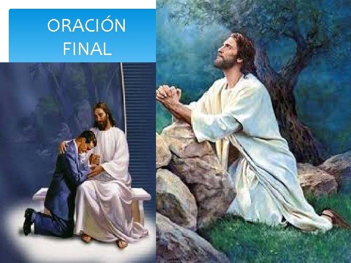 ORACIÓN FINAL 