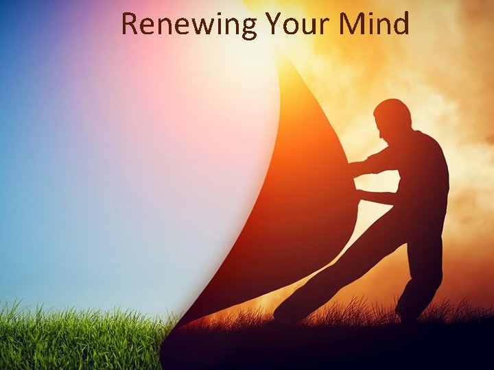 Renewing Your Mind 