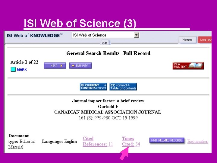 ISI Web of Science (3) 