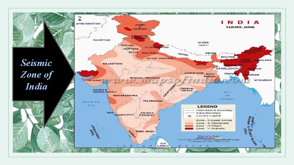 Seismic Zone of India 