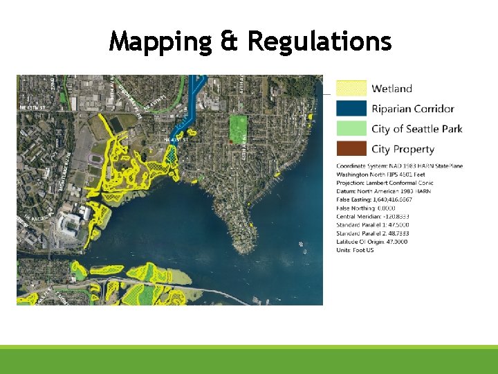 Mapping & Regulations 