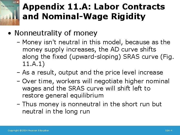 Appendix 11. A: Labor Contracts and Nominal-Wage Rigidity • Nonneutrality of money – Money