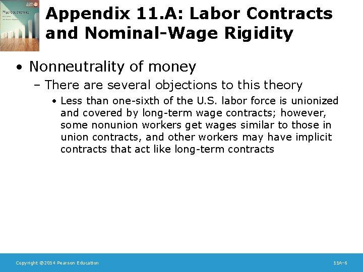 Appendix 11. A: Labor Contracts and Nominal-Wage Rigidity • Nonneutrality of money – There
