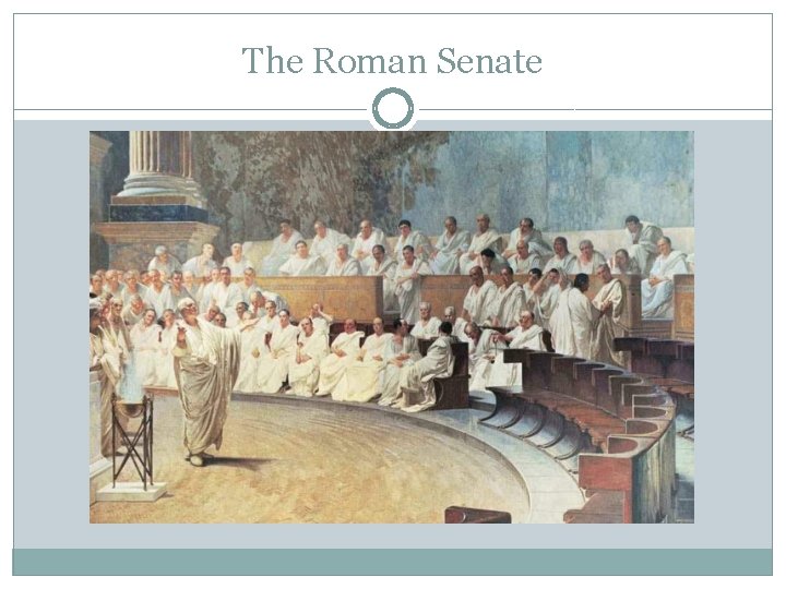 The Roman Senate 