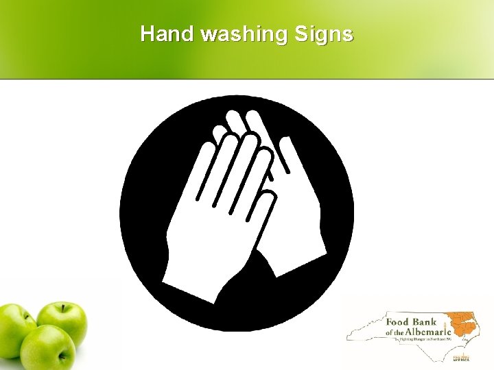 Hand washing Signs 