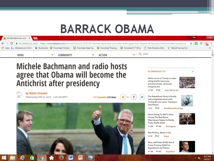 BARRACK OBAMA 
