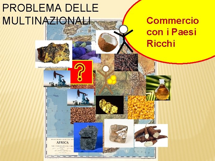 PROBLEMA DELLE MULTINAZIONALI Commercio con i Paesi Ricchi 