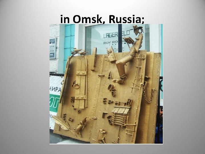 in Omsk, Russia; 