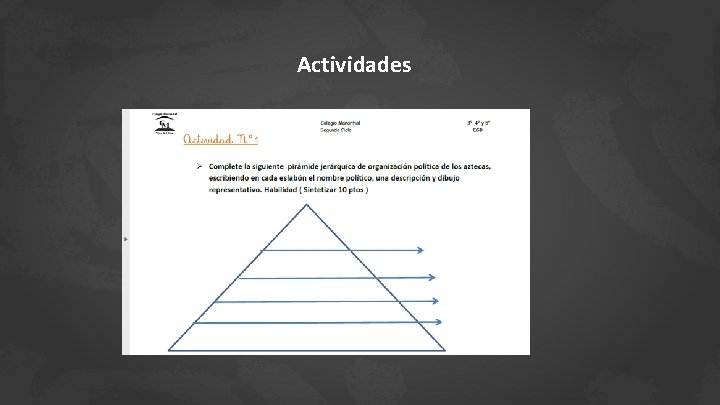 Actividades 