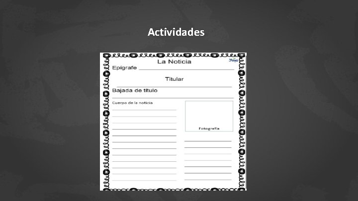 Actividades 